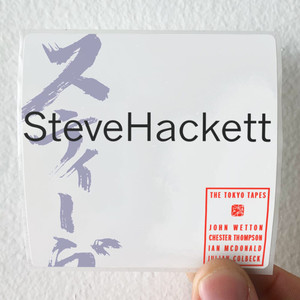 Steve Hackett The Tokyo Tapes Album Cover Sticker Steve Hackett The Tokyo Tapes Album Cover Sticker