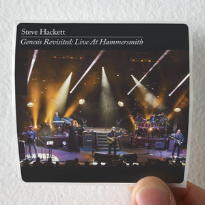 Steve Hackett Genesis Revisited Live At Hammersmith Album Cover Sticker Steve Hackett Genesis Revisited Live At Hammersmith Album Cover Sticker