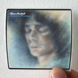 Steve Hackett Spectral Mornings Album Cover Sticker Steve Hackett Spectral Mornings Album Cover Sticker
