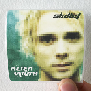 Skillet Alien Youth Album Cover Sticker Skillet Alien Youth Album Cover Sticker