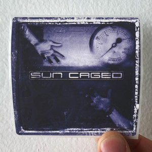 Sun Caged Sun Caged Album Cover Sticker Sun Caged Sun Caged Album Cover Sticker