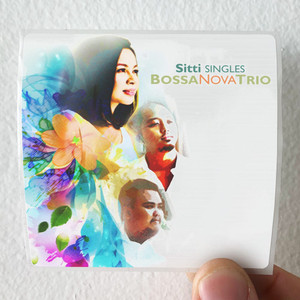 Sitti Navarro Singles Bossa Nova Trio Album Cover Sticker Sitti Navarro Singles Bossa Nova Trio Album Cover Sticker