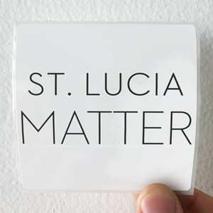 St Lucia Matter 1 Album Cover Sticker St Lucia Matter 1 Album Cover Sticker