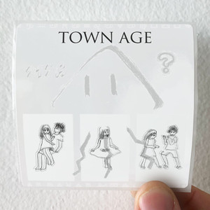 soutaiseiriron Town Age 1 Album Cover Sticker soutaiseiriron Town Age 1 Album Cover Sticker