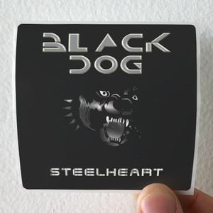 Steelheart Black Dog Album Cover Sticker