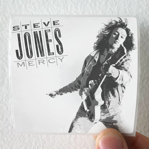 Steve Jones Mercy Album Cover Sticker