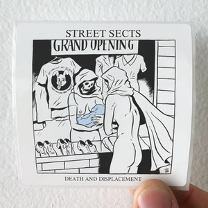 Street Sects Gentrification Iii Death And Displacement Album Cover Sticker