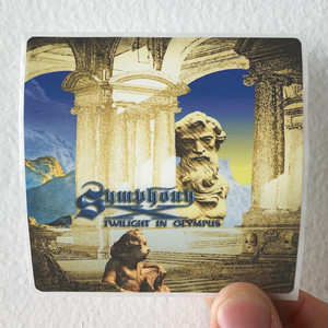 Symphony X Twilight In Olympus Album Cover Sticker Symphony X Twilight In Olympus Album Cover Sticker