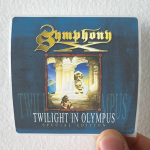 Symphony X Twilight In Olympus 1 Album Cover Sticker