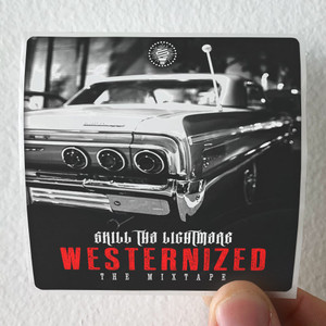 Skill Tha Lightmare Westernized Album Cover Sticker