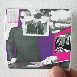 Soda Stereo Nada Personal 1 Album Cover Sticker Soda Stereo Nada Personal 1 Album Cover Sticker
