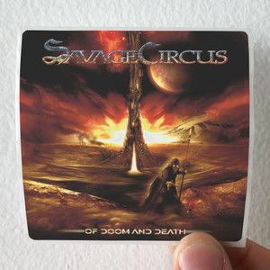 Savage Circus Of Doom And Death Album Cover Sticker Savage Circus Of Doom And Death Album Cover Sticker