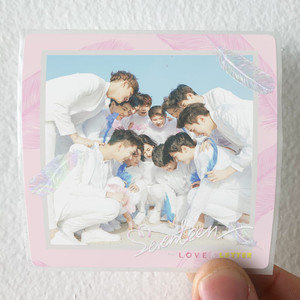 SEVENTEEN Love Letter Album Cover Sticker