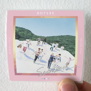 SEVENTEEN Boys Be Album Cover Sticker