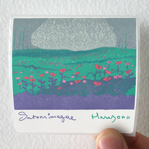 Satomimagae Hanazono Album Cover Sticker