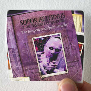 Sopor Aeternus and The Ensemble of Shadows The Inexperienced Spiral Traveller Aus Dem Scho Der Hlle War Album Cover Sticker Sopor Aeternus and The Ensemble of Shadows The Inexperienced Spiral Traveller Aus Dem Scho Der Hlle War Album Cover Sticker