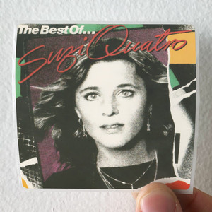 Suzi Quatro The Best Of Suzi Quatro Album Cover Sticker Suzi Quatro The Best Of Suzi Quatro Album Cover Sticker