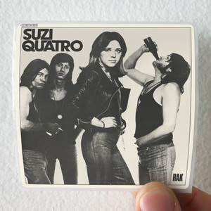 Suzi Quatro Suzi Quatro Album Cover Sticker Suzi Quatro Suzi Quatro Album Cover Sticker