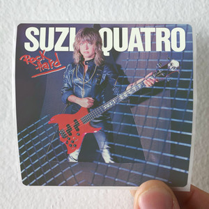 Suzi Quatro Rock Hard Album Cover Sticker