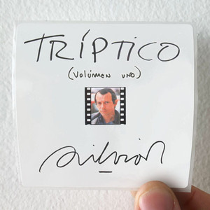 Silvio Rodriguez Trptico Volumen I Album Cover Sticker