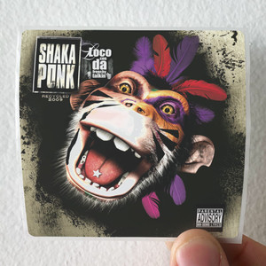 Shaka Ponk Loco Con Da Frenchy Talkin Album Cover Sticker Shaka Ponk Loco Con Da Frenchy Talkin Album Cover Sticker
