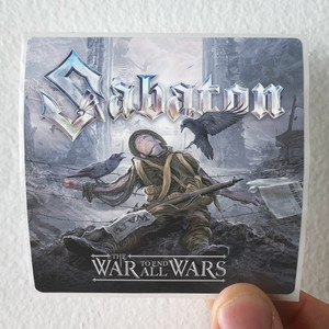 Sabaton The War To End All Wars Album Cover Sticker