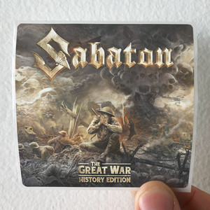 Sabaton The Great War Album Cover Sticker Sabaton The Great War Album Cover Sticker