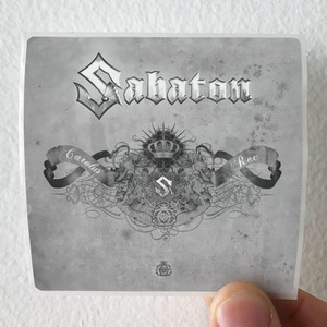 Sabaton Carolus Rex Album Cover Sticker