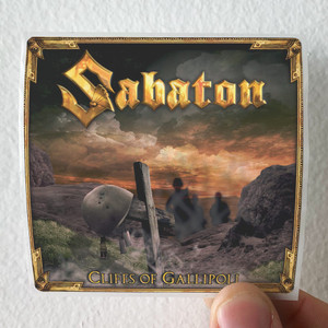 Sabaton Cliffs Of Gallipoli Album Cover Sticker