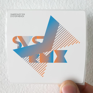 Shapeshifter System Remix Album Cover Sticker Shapeshifter System Remix Album Cover Sticker