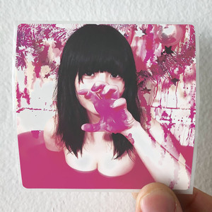 Seiko Oomori Pink Album Cover Sticker