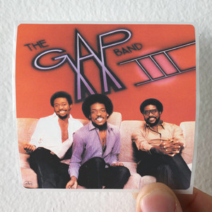 The Gap Band Gap Band Iii Album Cover Sticker