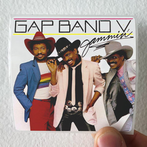 The Gap Band Gap Band V Jammin 1 Album Cover Sticker