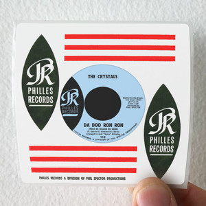 The Crystals Da Doo Ron Ron When He Walked Me Home Git It Album Cover Sticker