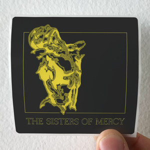 The Sisters of Mercy Under The Gun Album Cover Sticker The Sisters of Mercy Under The Gun Album Cover Sticker