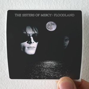 The Sisters of Mercy Floodland Album Cover Sticker The Sisters of Mercy Floodland Album Cover Sticker