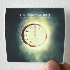 The Durango Riot Backwards Over Midnight Album Cover Sticker