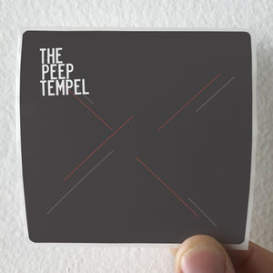 The Peep Tempel The Peep Tempel Album Cover Sticker The Peep Tempel The Peep Tempel Album Cover Sticker