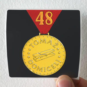 Tomaz Domicelj 48 Album Cover Sticker