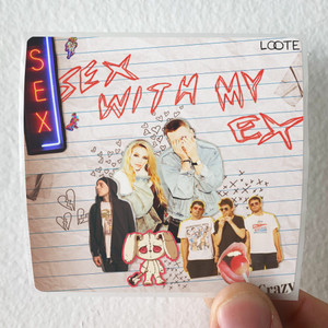 Travis Barker Sex With My Ex Album Cover Sticker Travis Barker Sex With My Ex Album Cover Sticker