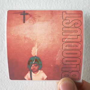Travis Barker Bloodlust Album Cover Sticker Travis Barker Bloodlust Album Cover Sticker