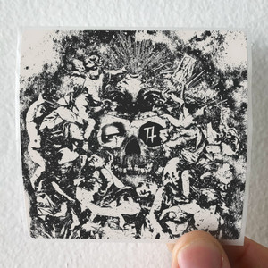 Trap Them Seizures In Barren Praise Album Cover Sticker