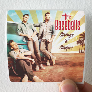 The Baseballs Strings N Stripes Album Cover Sticker