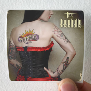 The Baseballs Strike 1 Album Cover Sticker