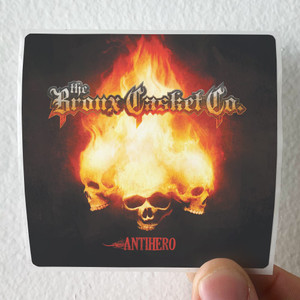 The Bronx Casket Co Antihero Album Cover Sticker The Bronx Casket Co Antihero Album Cover Sticker