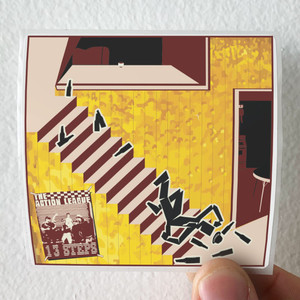 The Action League 13 Steps Album Cover Sticker The Action League 13 Steps Album Cover Sticker