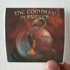 The Company of Snakes Burst The Bubble Album Cover Sticker The Company of Snakes Burst The Bubble Album Cover Sticker