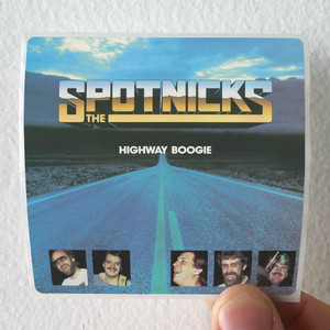 The Spotnicks Highway Boogie Album Cover Sticker