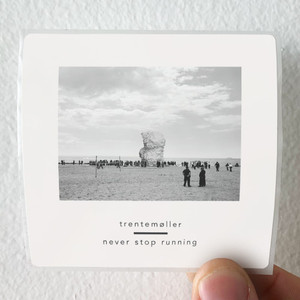 Trentemoller Never Stop Running Album Cover Sticker Trentemoller Never Stop Running Album Cover Sticker
