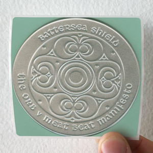 The Orb Battersea Shield Album Cover Sticker